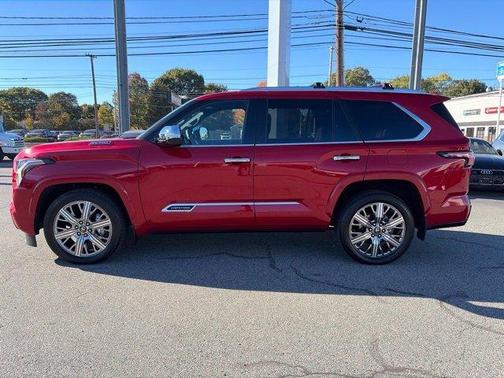 Red 2026 Toyota Sequoia Capstone