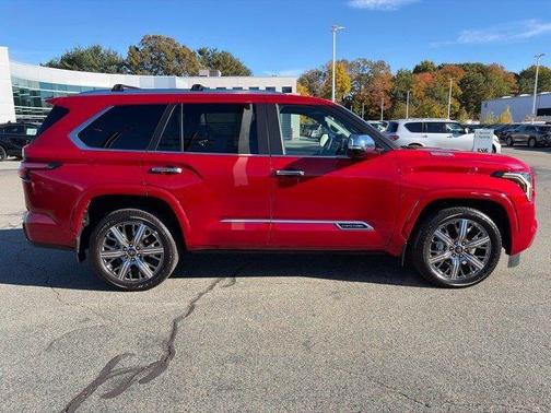 Red 2026 Toyota Sequoia Capstone