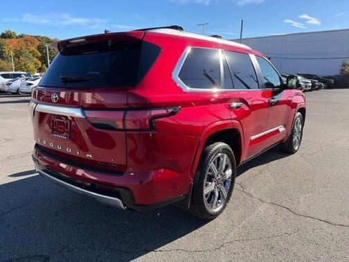 Red 2026 Toyota Sequoia Capstone