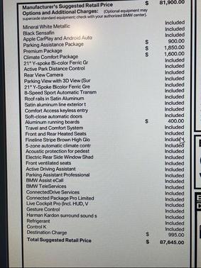 2024 BMW X7 xDrive40i