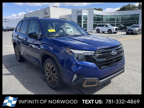 Sapphire Blue Pearl 2025 Subaru Forester 2.5i Sport