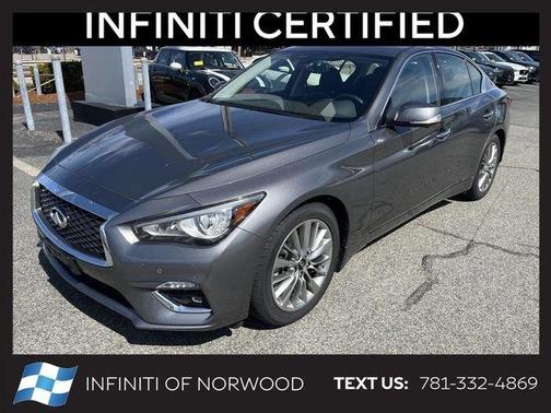 Graphite Shadow 2023 INFINITI Q50 LUXE