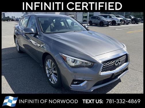 Graphite Shadow 2023 INFINITI Q50 LUXE