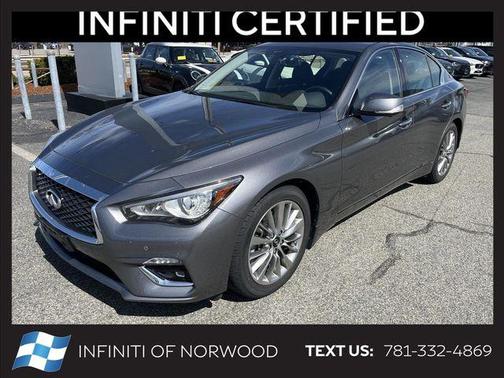 Graphite Shadow 2023 INFINITI Q50 LUXE