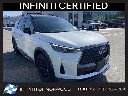 Rad Wht 2026 INFINITI QX60 SPT
