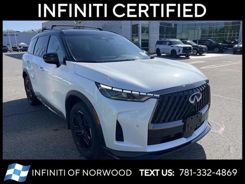 Rad Wht 2026 INFINITI QX60 SPT