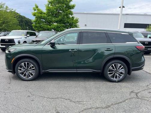 Green 2027 INFINITI QX60 Luxe