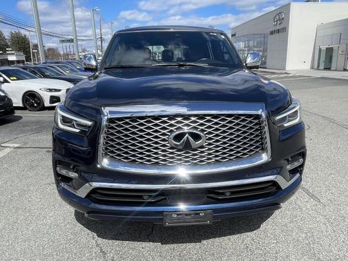 Hermosa Blue 2021 INFINITI QX80 SENSORY