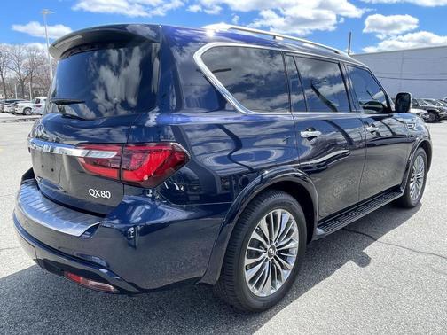 Hermosa Blue 2021 INFINITI QX80 SENSORY