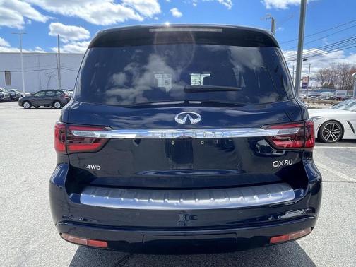 Hermosa Blue 2021 INFINITI QX80 SENSORY
