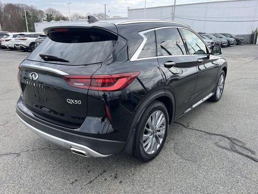 Black Obsidian 2023 INFINITI QX50 Luxe