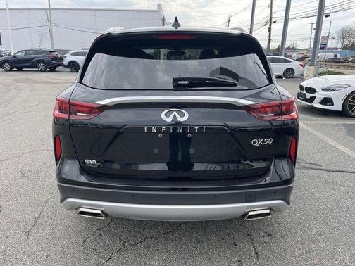 Black Obsidian 2023 INFINITI QX50 Luxe