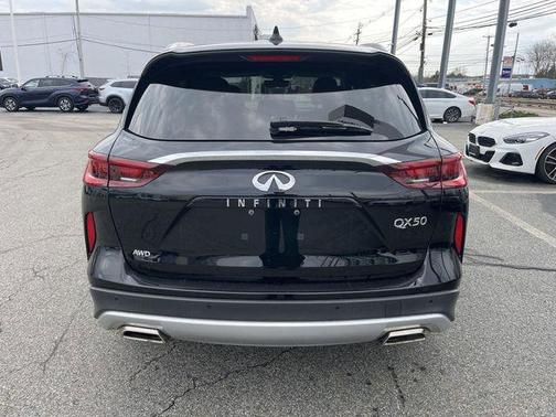 Black Obsidian 2023 INFINITI QX50 Luxe