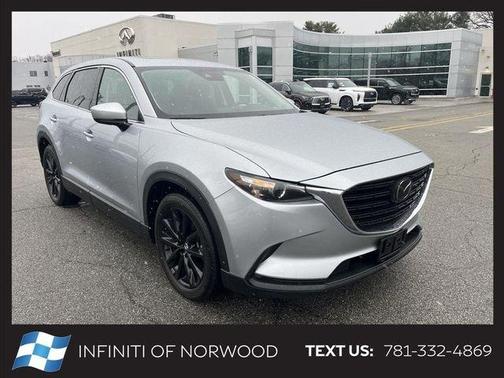 Sonic Silver Metallic 2023 Mazda CX-9 Touring Plus