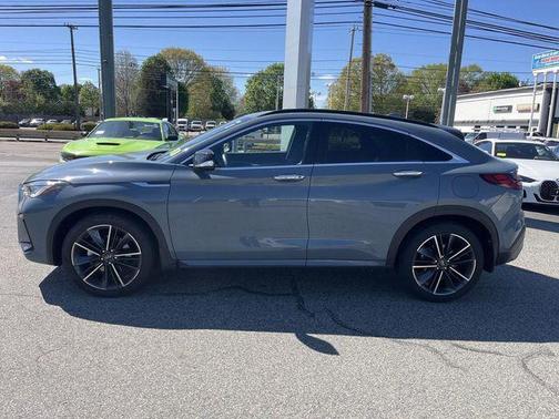 Slate Gray 2025 INFINITI QX55 LUXE