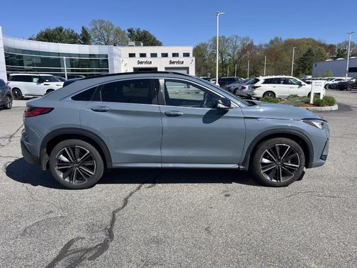 Slate Gray 2025 INFINITI QX55 LUXE