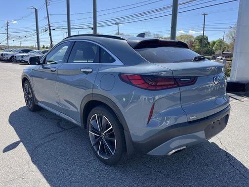 Slate Gray 2025 INFINITI QX55 LUXE