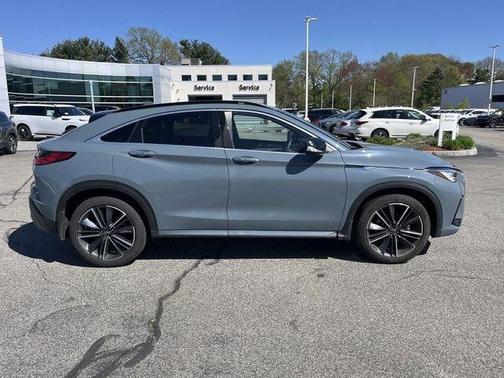 Slate Gray 2025 INFINITI QX55 LUXE