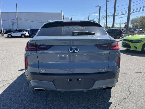 Slate Gray 2025 INFINITI QX55 LUXE