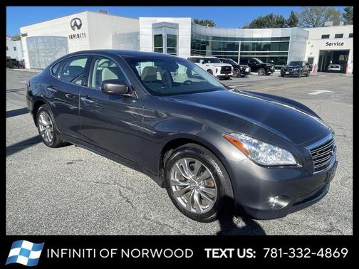 Storm Front Gray 2012 INFINITI M37x Base
