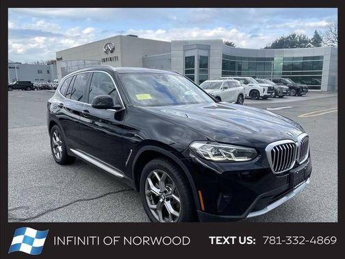 Jet Black 2024 BMW X3 xDrive30i