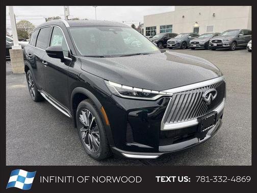 Diamond Black 2026 INFINITI QX60 Luxe