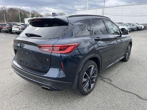 Hermosa Blue 2025 INFINITI QX50 SPORT