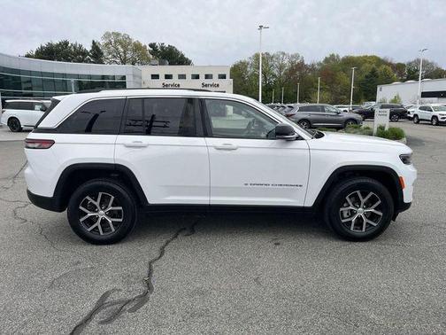 Bright White Clearcoat 2023 Jeep Grand Cherokee Limited