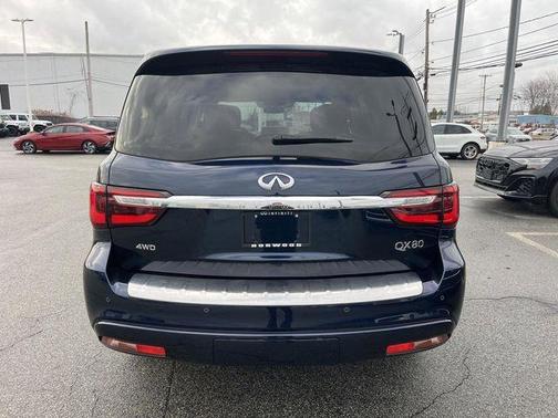 Hermosa Blue 2024 INFINITI QX80 Luxe