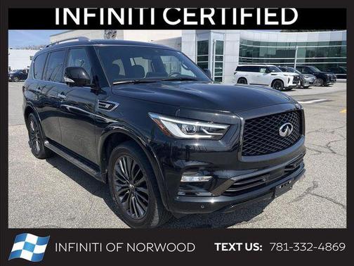 Diamond Black 2024 INFINITI QX80 SENSORY