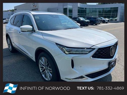 Platinum White Pearl 2024 Acura MDX Advance