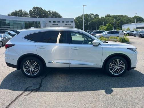 Platinum White Pearl 2024 Acura MDX Advance
