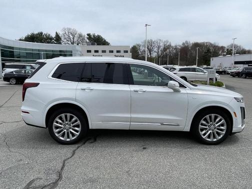 Crystal White Tri-Coat 2020 Cadillac XT6 Premium Luxury AWD
