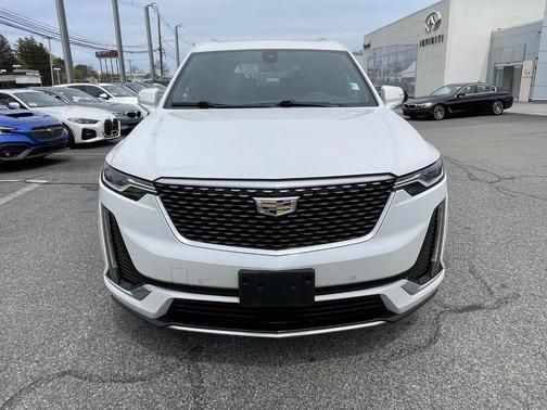 Crystal White Tri-Coat 2020 Cadillac XT6 Premium Luxury AWD