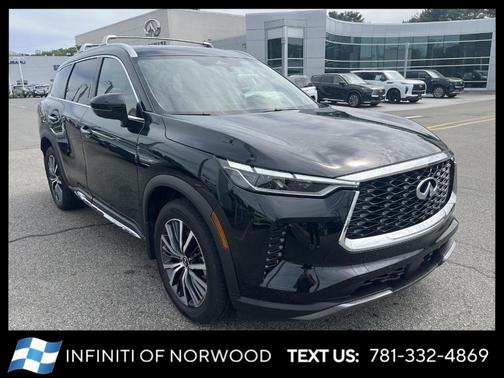Mineral Black 2025 INFINITI QX60 SENSORY