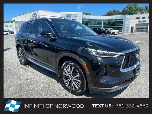 Mineral Black 2025 INFINITI QX60 SENSORY