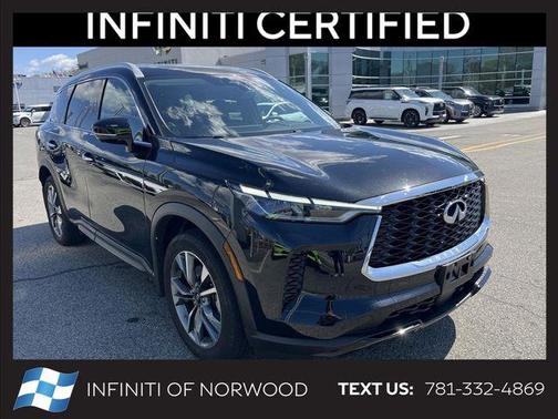 Mineral Black 2023 INFINITI QX60 Luxe