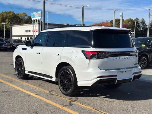 Radiant White 2026 INFINITI QX60 Luxe