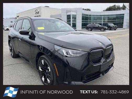 Black Sapphire Metallic 2025 BMW X3 M50 xDrive