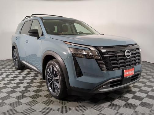 Baltic Teal 2026 Nissan Pathfinder Platinum