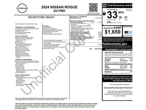 2024 Nissan Rogue SV