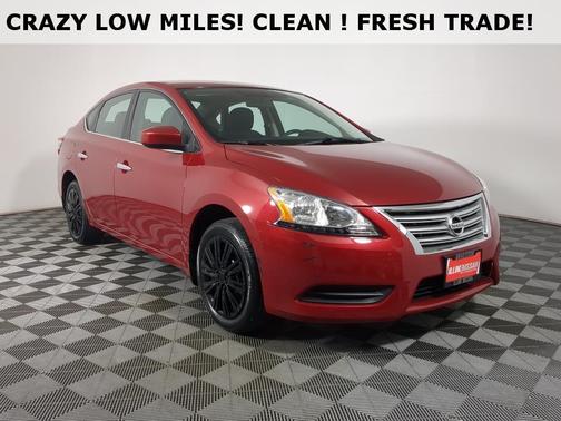 Red Brick 2014 Nissan Sentra S