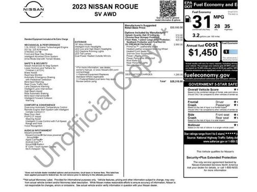 2023 Nissan Rogue SV