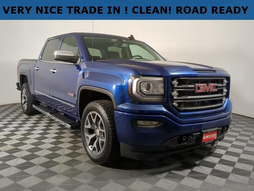 Stone Blue Metallic 2016 GMC Sierra 1500 SLT
