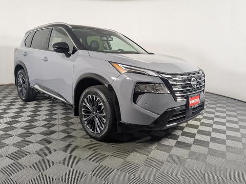 Boulder Gray Metallic 2026 Nissan Rogue Platinum