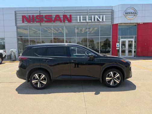 Super Black 2025 Nissan Rogue SL
