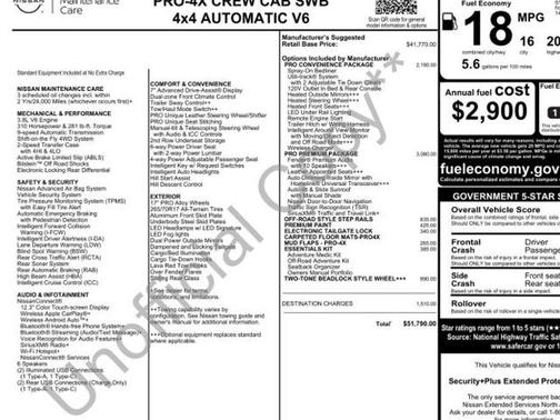 2025 Nissan Frontier PRO-4X