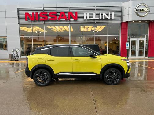Yellow Metallic 2026 Nissan Kicks SR
