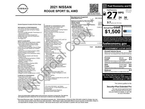 2021 Nissan Rogue Sport SL