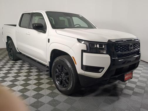 Glacier White 2026 Nissan Frontier SV